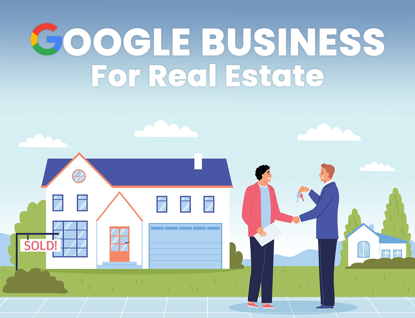 Google Business Profile listing for a real estate agent